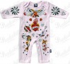 PINK OLD SCHOOL Rockabilly Onesie
