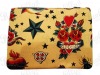 Vintage Brown Tattoo design Rockabilly Pouch