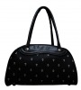 Anchor design black bowling bag