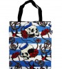 Nautical Skull Canvas Bag