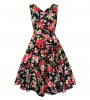 Pink & Red Roses Venus Dress