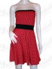 Rockabilly Polka dot wiggle Dress