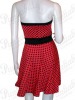 Rockabilly Polka dot wiggle Dress