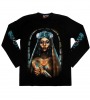 Maria Tattoo Long Sleeves Men Shirt