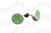 Glow In The Dark Iron Cross Ear Studs