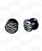 Black & White Zebra Plug