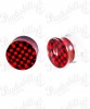 Black & Red acrylic plug checker