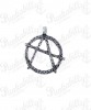 Anarchy Pewter Pendant