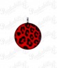 Red Leopard Stainless steel Pendant