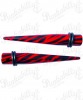 Red & Black Zebra Taper Expander